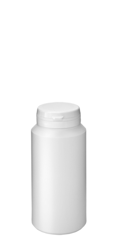 Pot à comprimés 200ml 43HG HDPE blanc #2